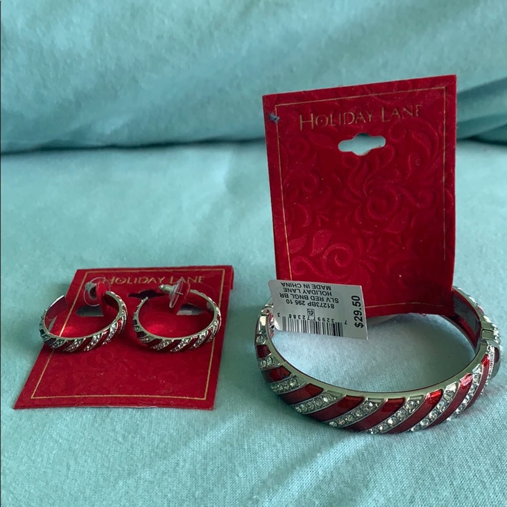 Holiday Earring/Bracelet Set